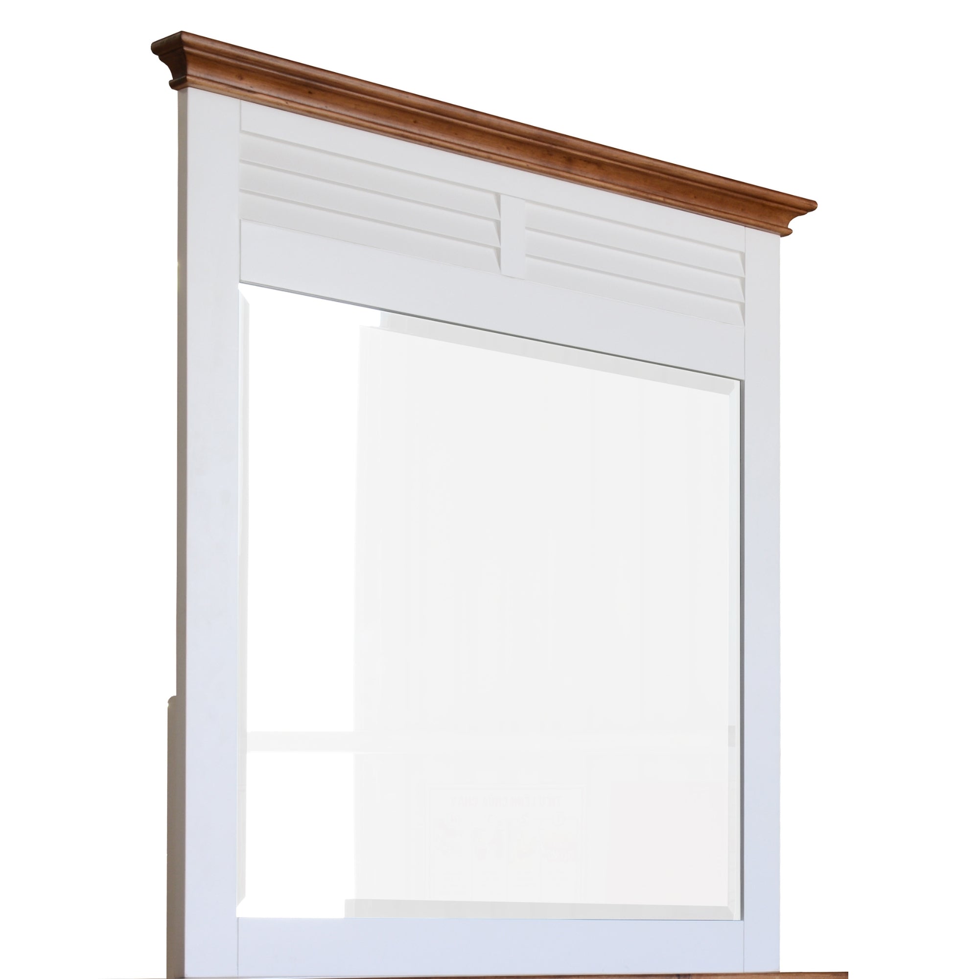 Virginia Dresser Vanity Mirror for Bedroom - White Main image