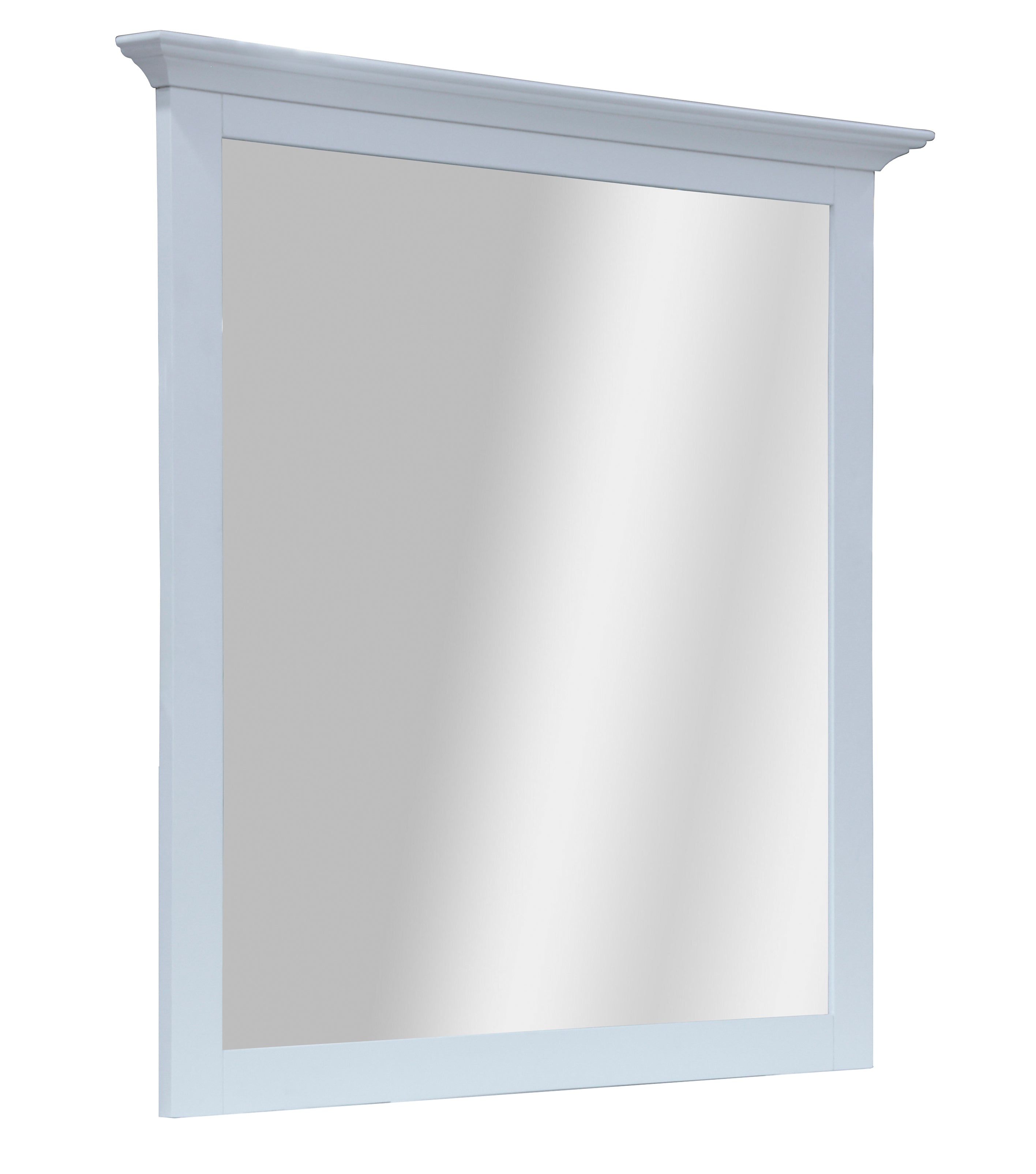 Beechworth Dresser Mirror Vanity Dressing Table Pine Wood Frame Hampton - White Main image