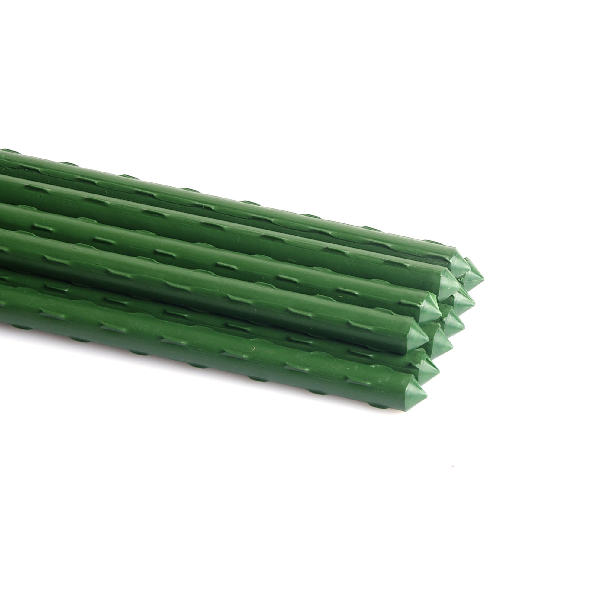 10x 8mm Garden Plant Stakes 150cm Steel Plant Stick Support Stakes Growing Climbing Plants Main image