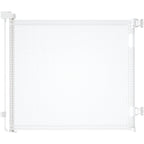 Retractable 3M Doorways Hallways Stairs Baby Gate Dog Pet Gate Indoor Outdoor Safety Gates White