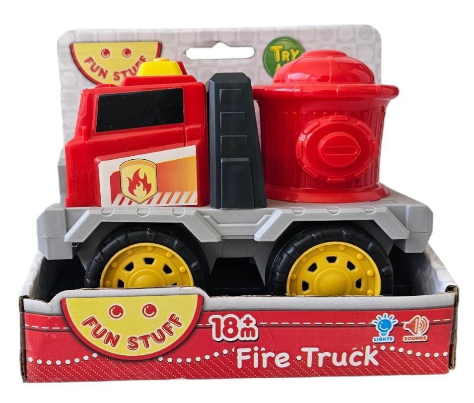 Toy Fire truck with Sound and Lights 18m+ Main image