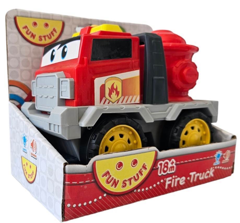 Toy Fire truck with Sound and Lights 18m+ Secondary image