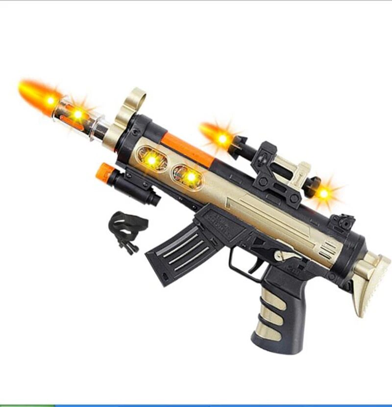Children Toy Plastic Police Army Electric Gun Main image