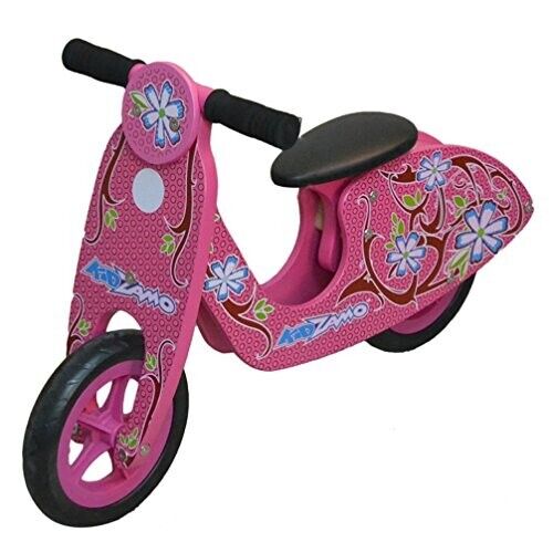 Kidzamo Maria Pink Wooden Balance Scooter 12" for Kids Main image