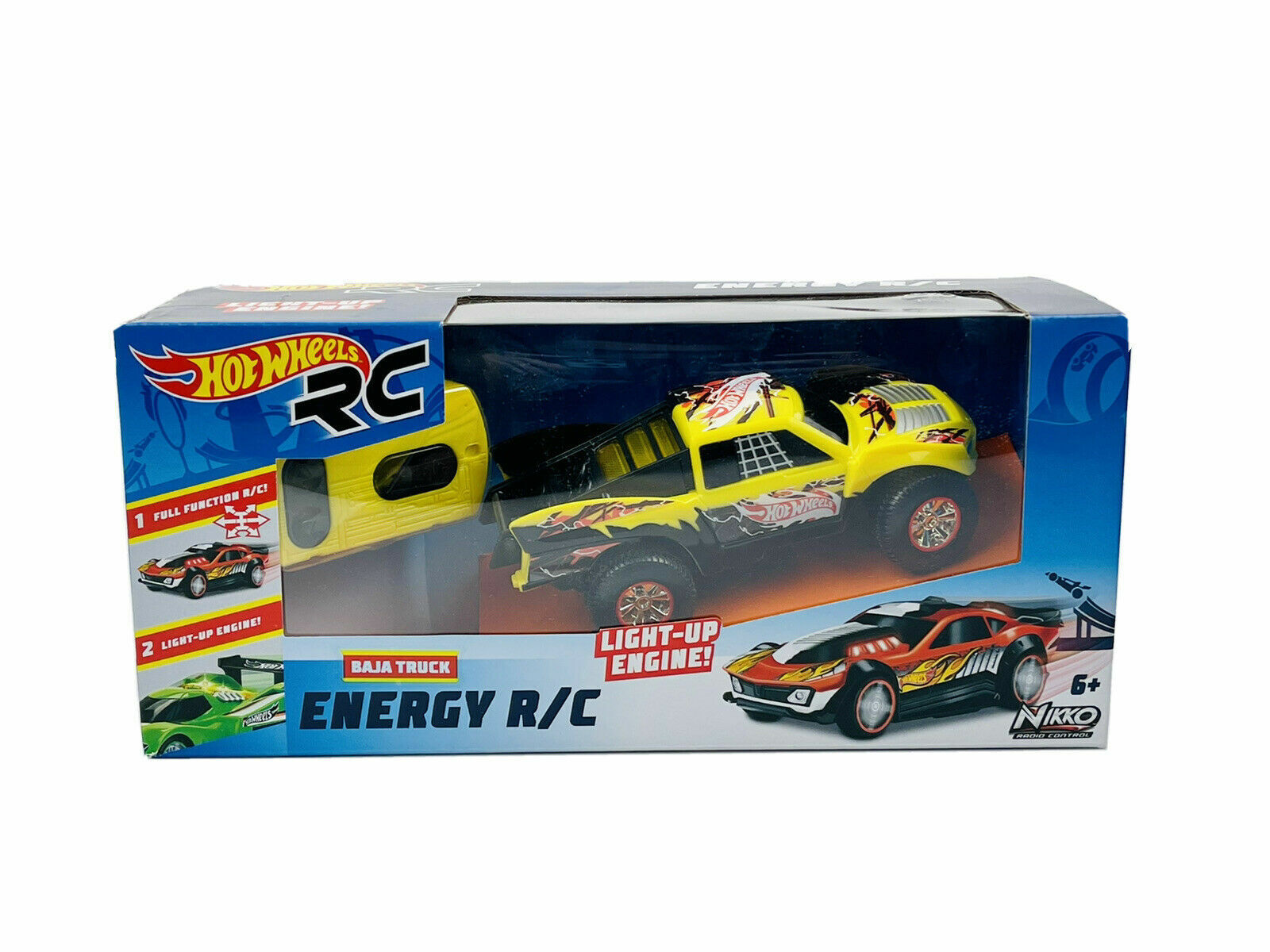 Nikko Hot Wheels Energy R/C Racing Cars Baja Truck 6+ Main image
