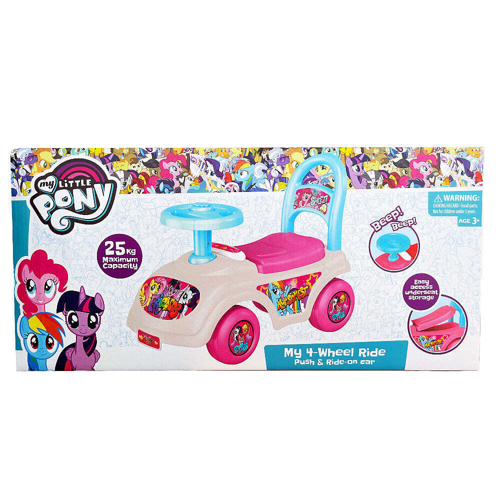 Hasbro My Little Pony Four Wheel Ride On Car 3+ Secondary image