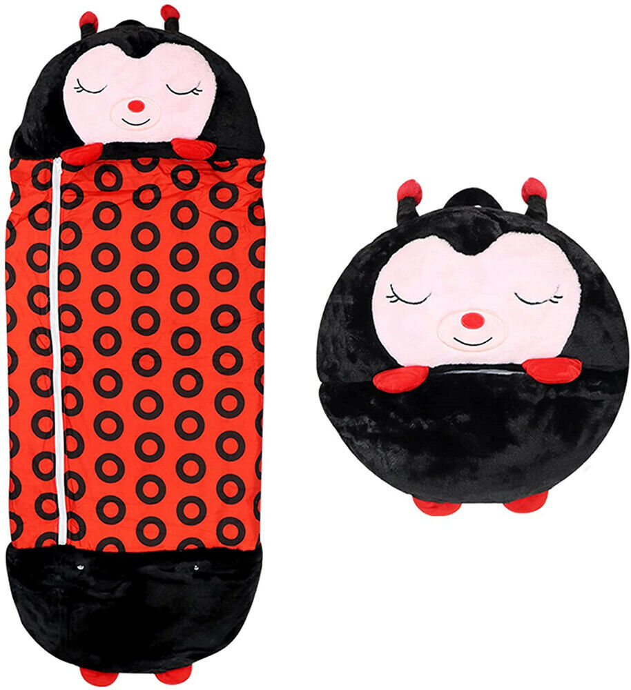 Kids Sleeping Bag Happy Children Toy Plush Lady Bug Large Main image