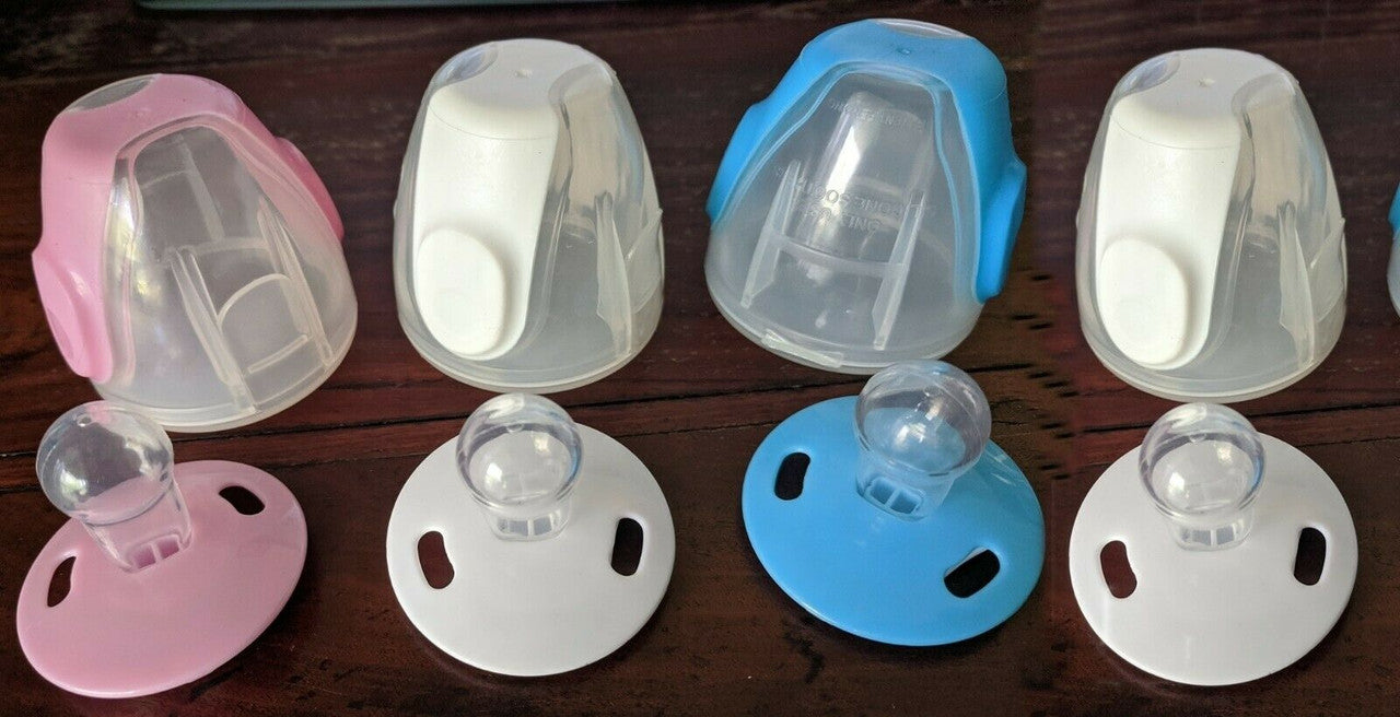 4 Pack -  Happy Baby Steam n Go Cherry Silicone Soother Secondary image