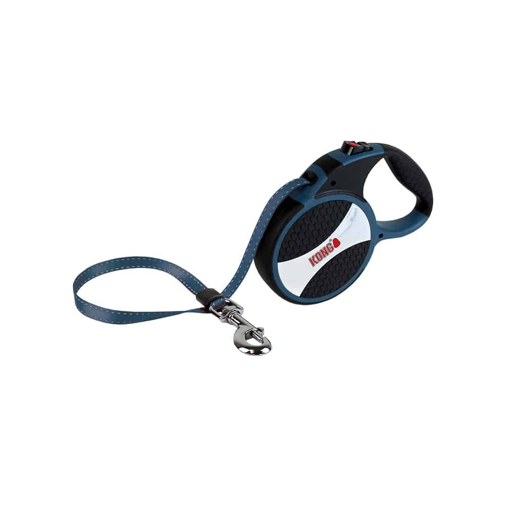 KONG Explore Large Retractable Leashes Blue Main image