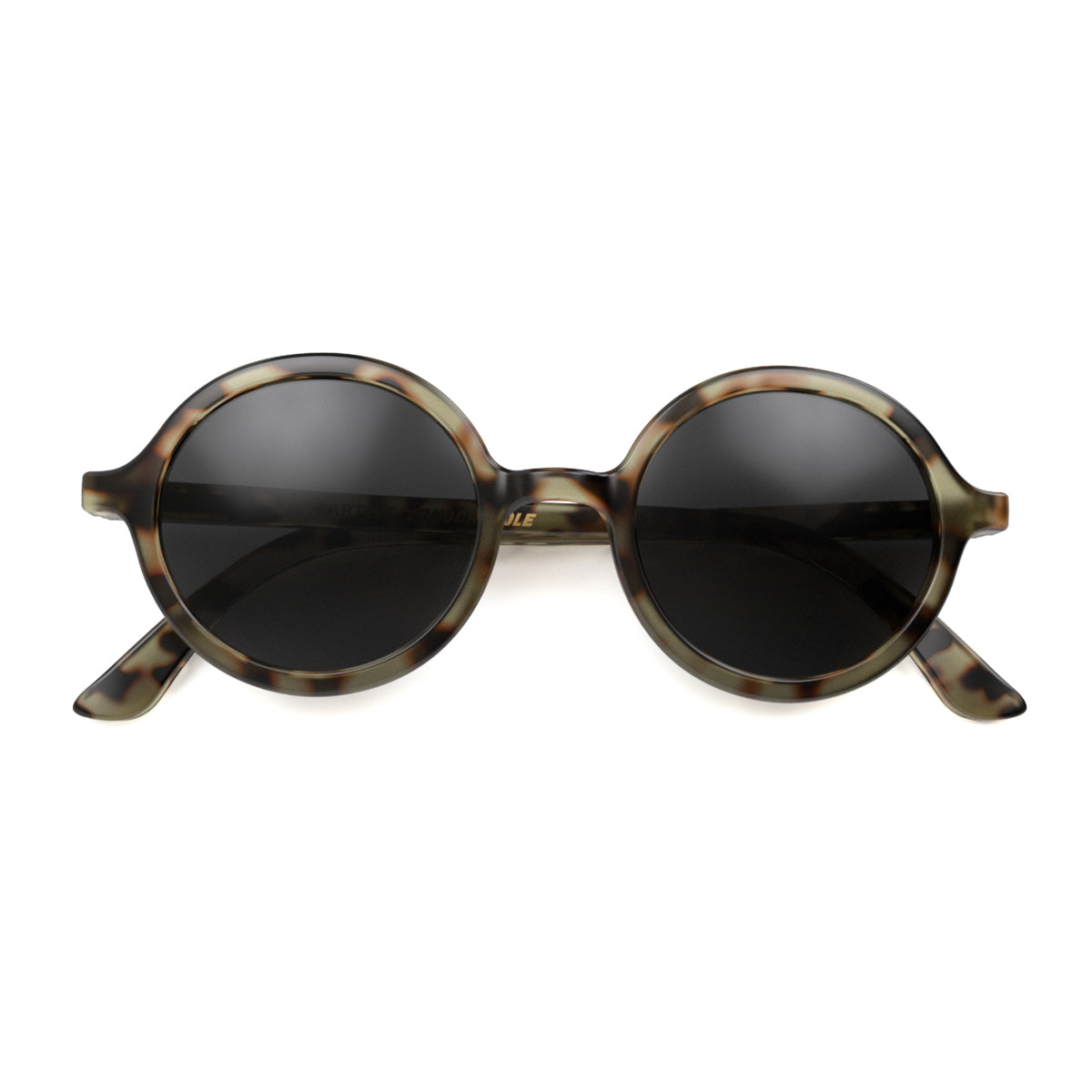 London Mole Artist Sunglasses Gloss Grey Tortoise Shell / Black Main image