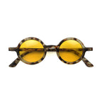 London Mole Moley Sunglasses Gloss Grey Tortoise Shell / Yellow