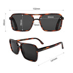 London Mole Spy Sunglasses Gloss Tortoise Shell / Black