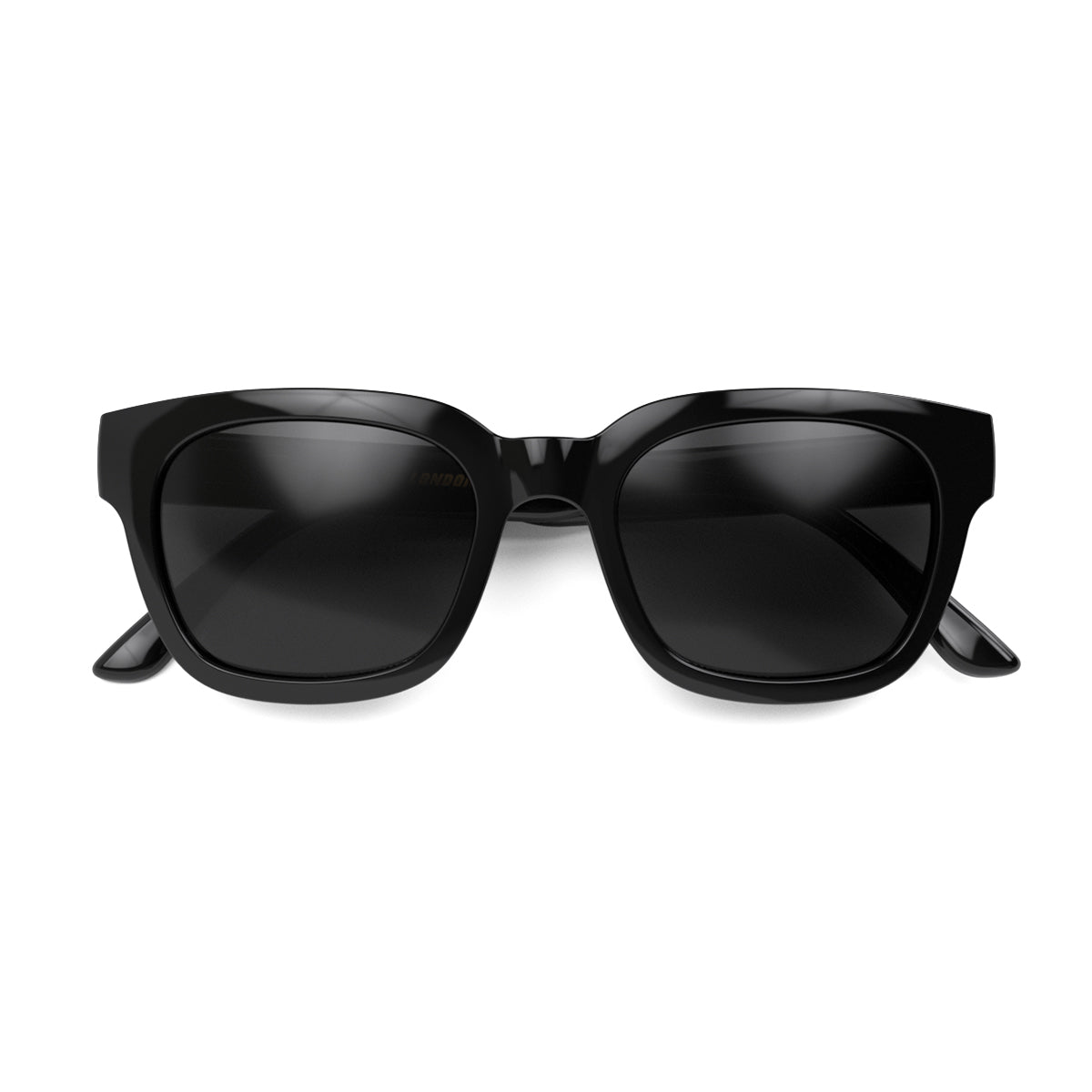 London Mole Tricky Sunglasses Gloss Black / Black Main image