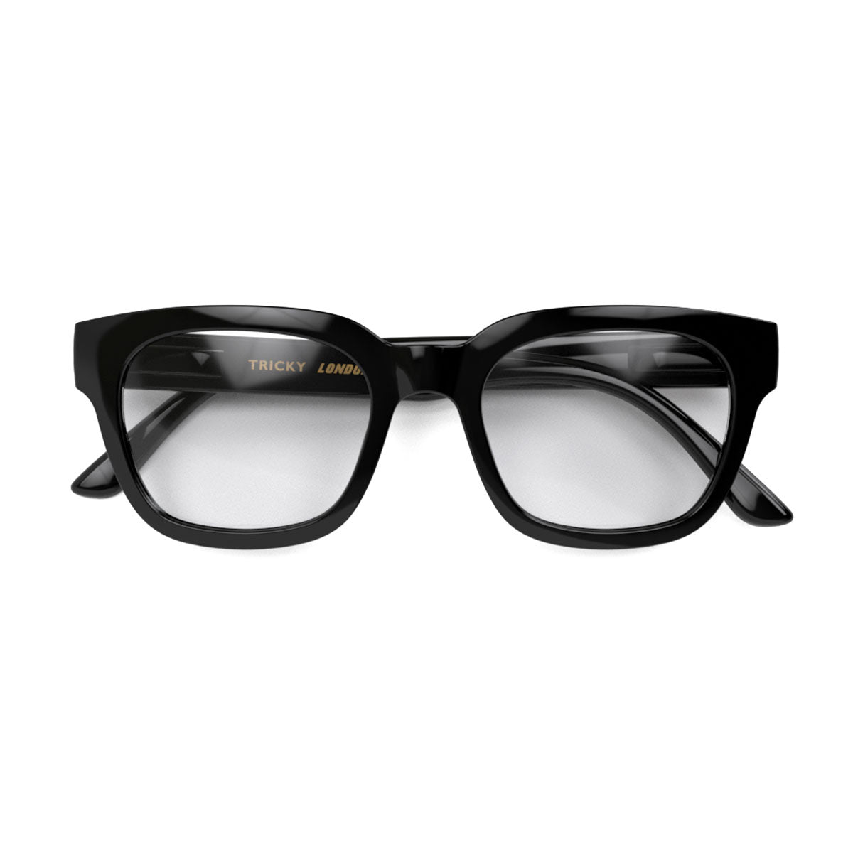 London Mole Tricky Blue Blocker Glasses Gloss Black Secondary image
