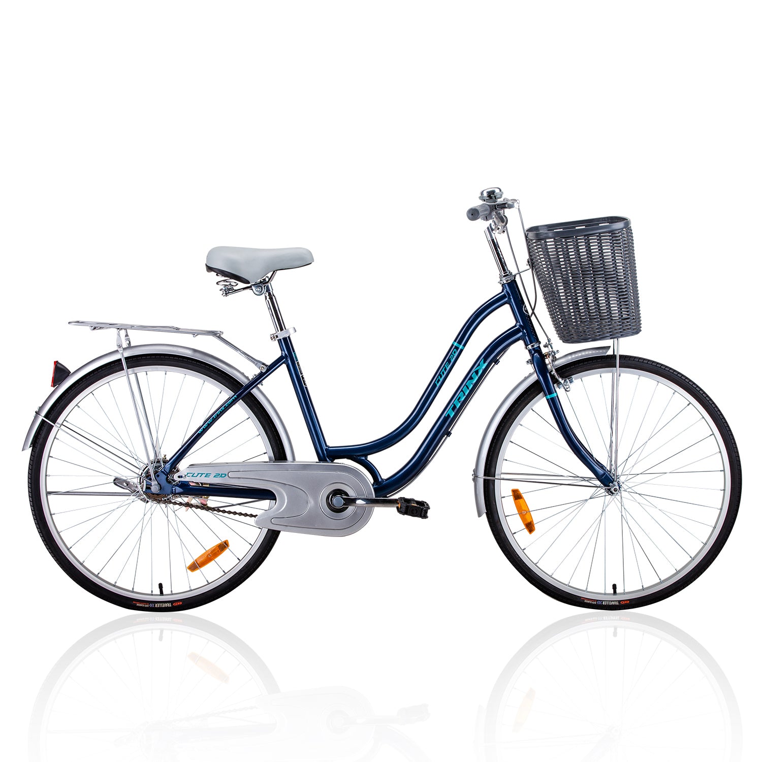 Trinx CUTE 2.0 City Bike 24 inch Lady Urban Blue Main image