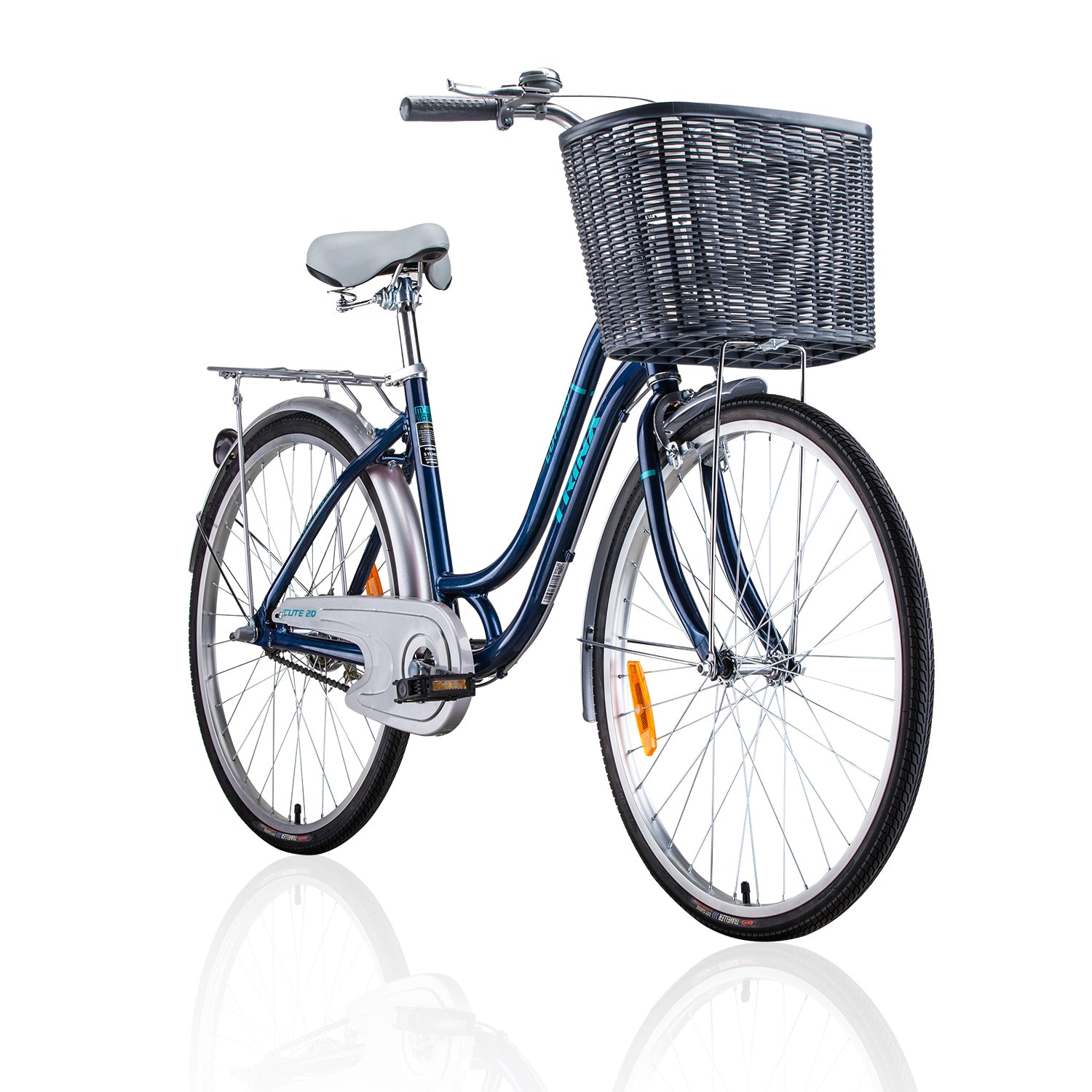 Trinx CUTE 2.0 City Bike 24 inch Lady Urban Blue Secondary image