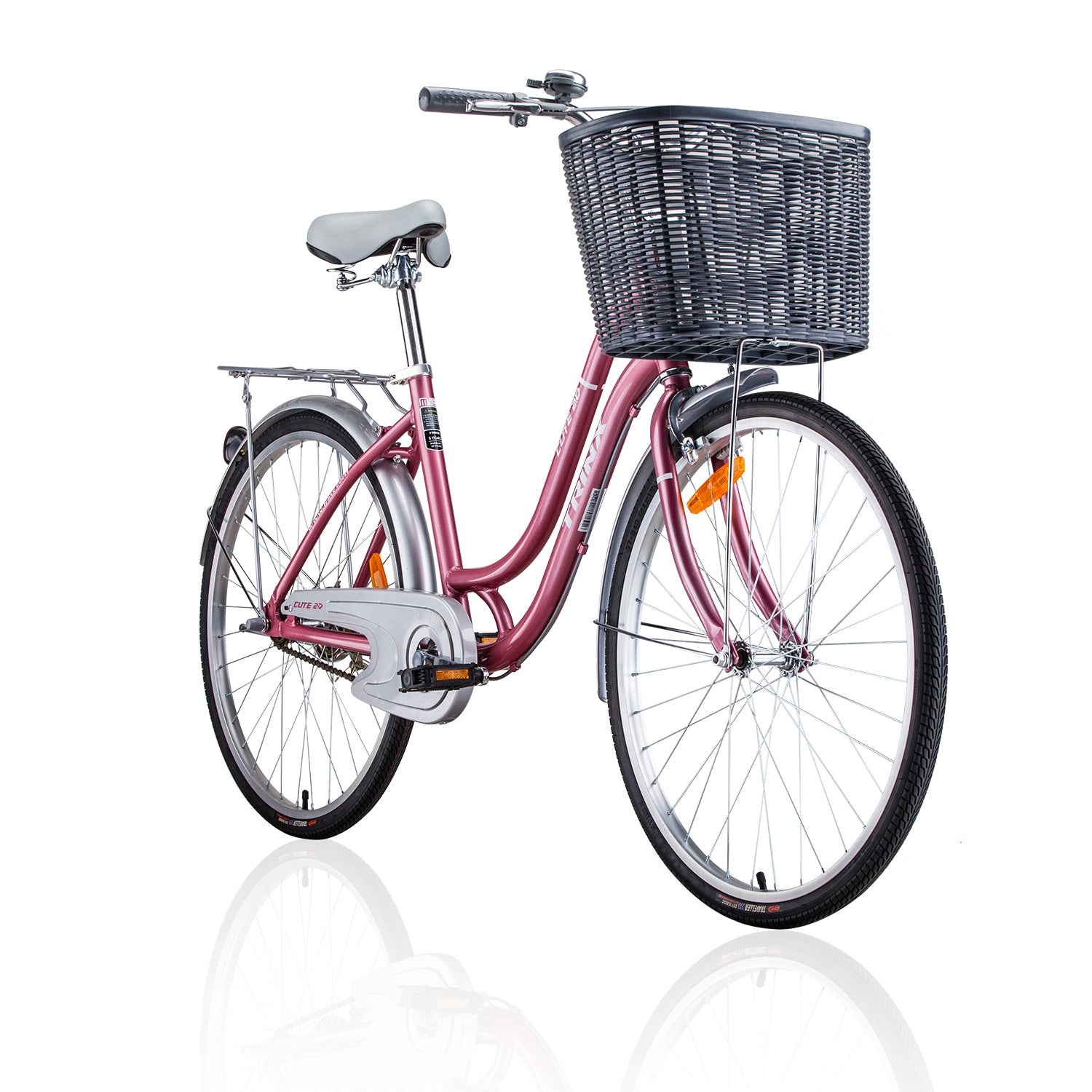 Trinx CUTE 2.0 City Bike 24 inch Lady Urban Pink Secondary image
