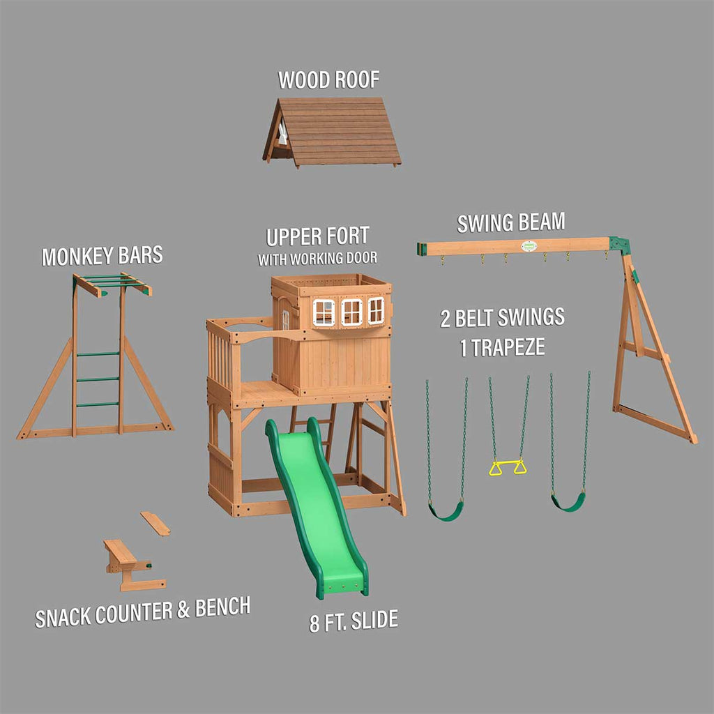 Backyard Discovery Montpelier Play Centre Set