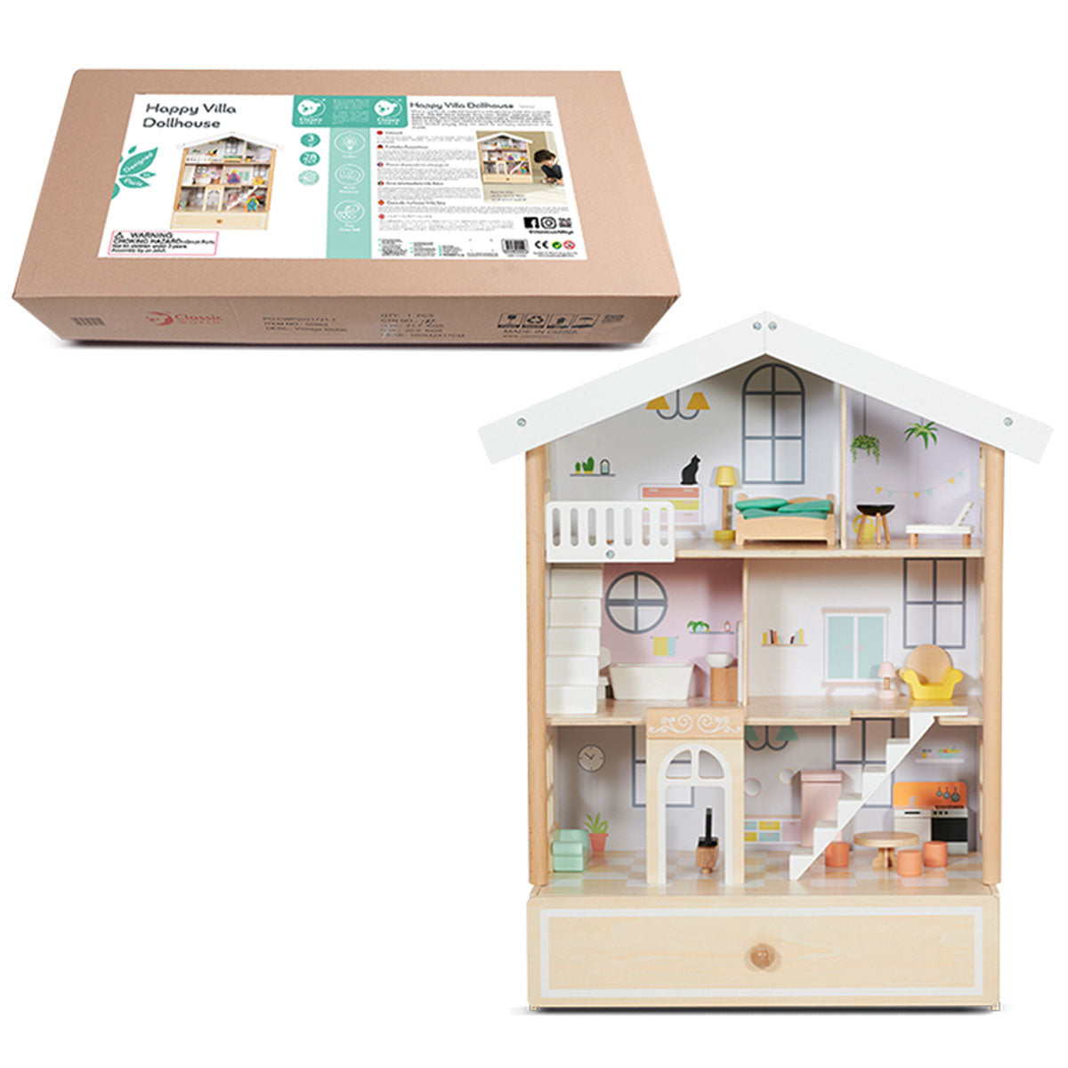 Classic World Happy Villa Dollhouse Main image