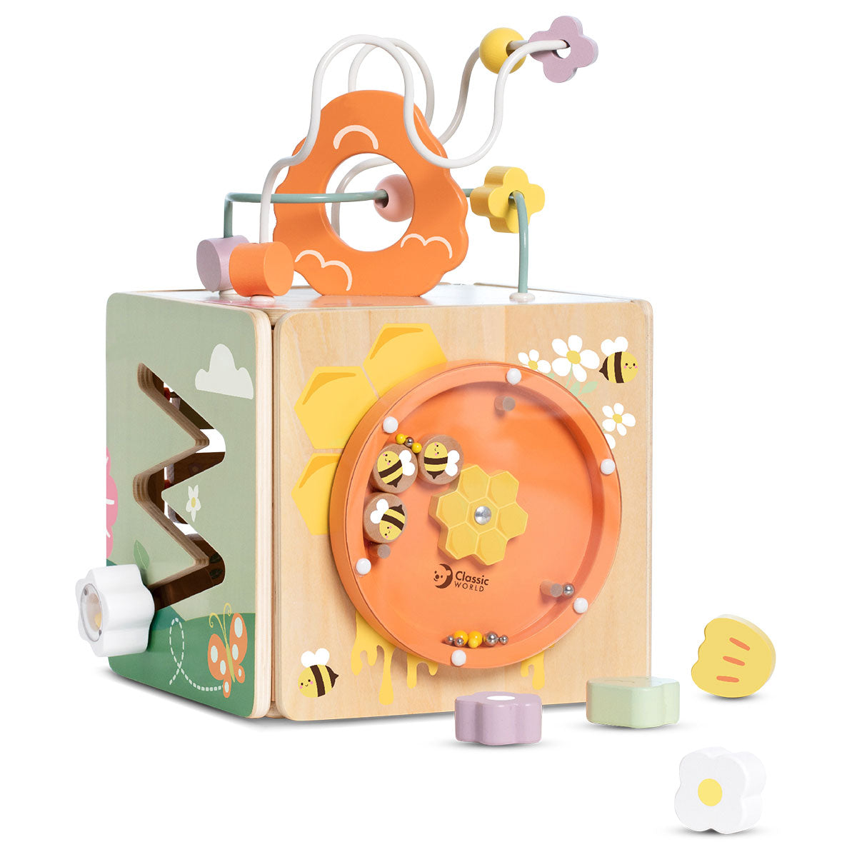Classic World Honeybee Activity Cube Secondary image
