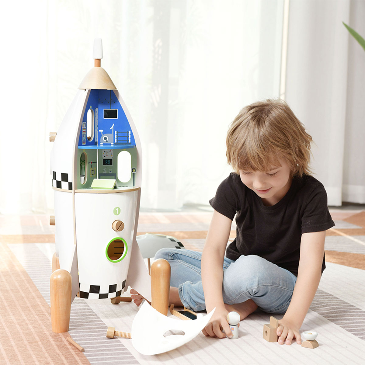 Classic World Pretend Play Rocket Secondary image