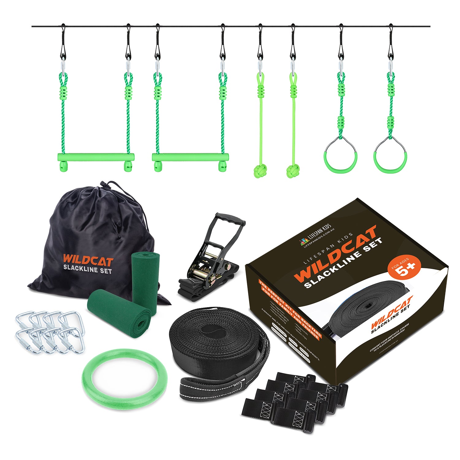 Lifespan Kids Wildcat Slackline Set Main image