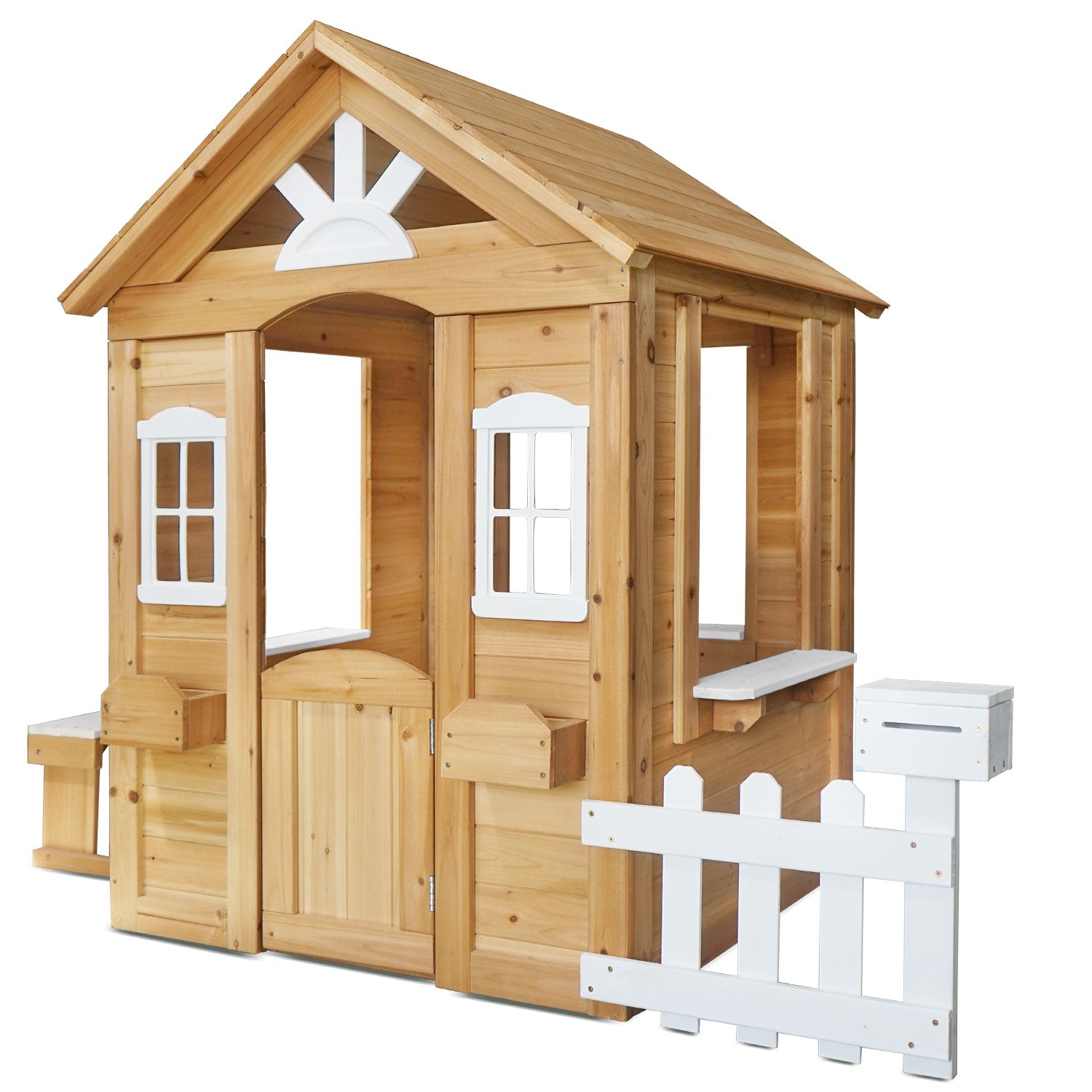 Lifespan Kids Teddy V2 Cubby House Natural Main image
