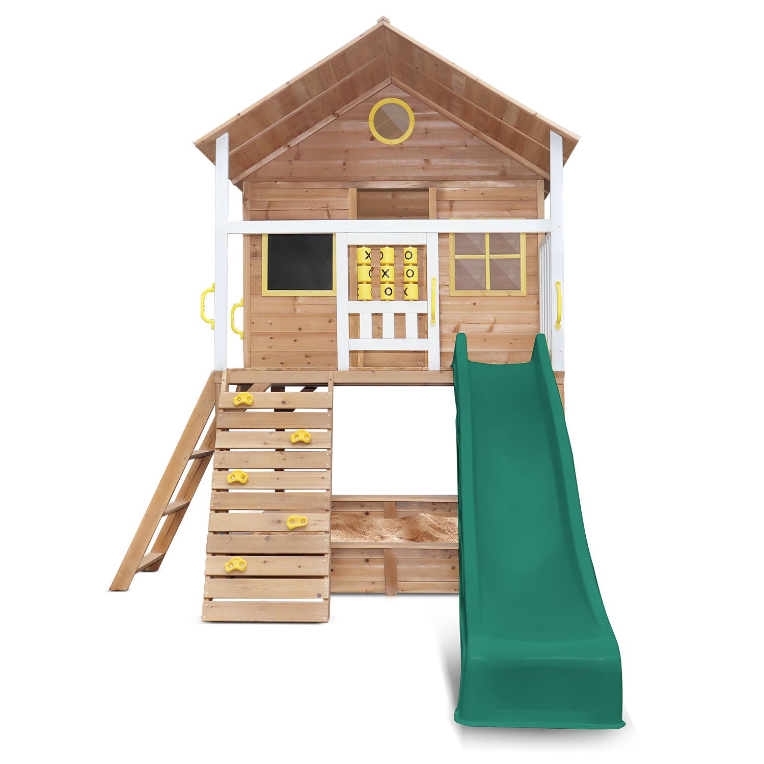 Lifespan Kids Warrigal Cubby House - Green Slide Secondary image