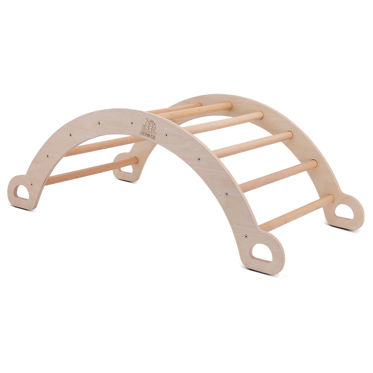 Lifespan Kids Pikler Climbing Frame Package with Slide, Arch & Cube Secondary image