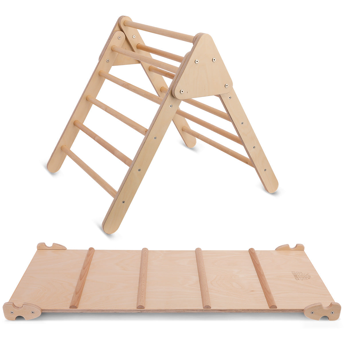 Lifespan Kids Pikler Climbing Frame Package with Slide & Triangle Main image