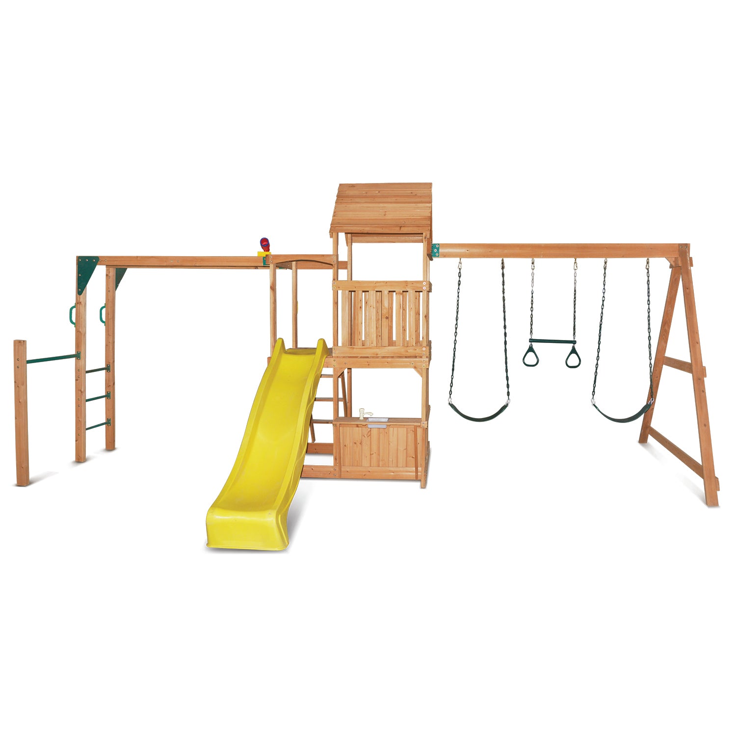 Lifespan Kids Coburg Lake Play Centre with Yellow Slide Main image