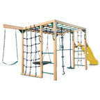 Lifespan Kids Orangutan Climbing Cube Jungle Gym Play Centre + Yellow Slide