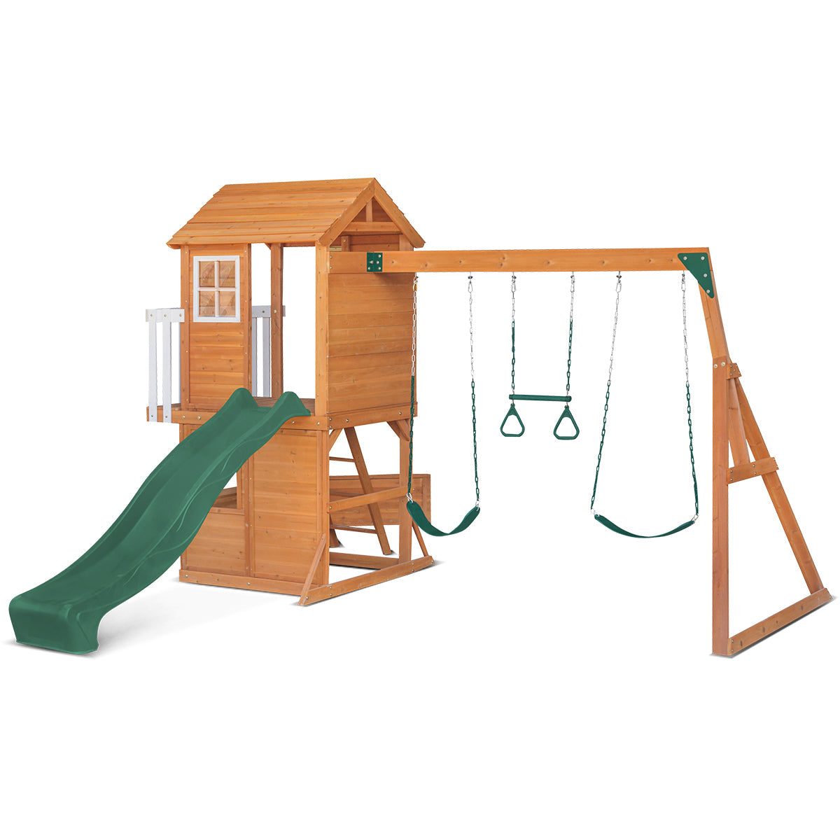 Lifespan Kids Springlake Play Centre With 2.2m Green Slide Main image