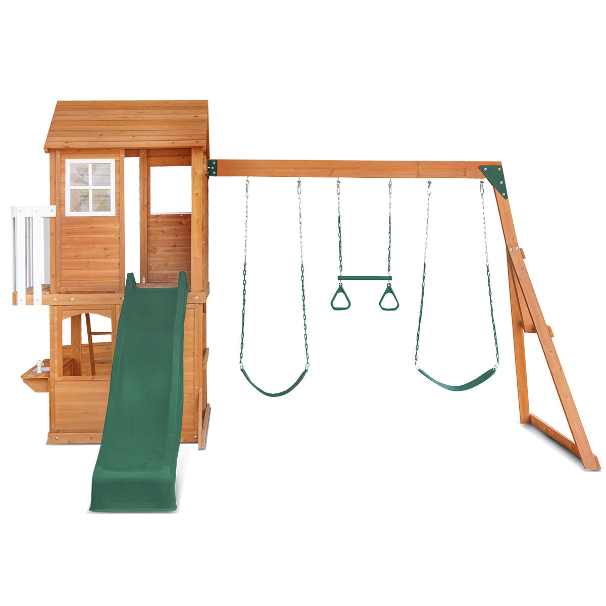 Lifespan Kids Springlake Play Centre With 2.2m Green Slide Secondary image