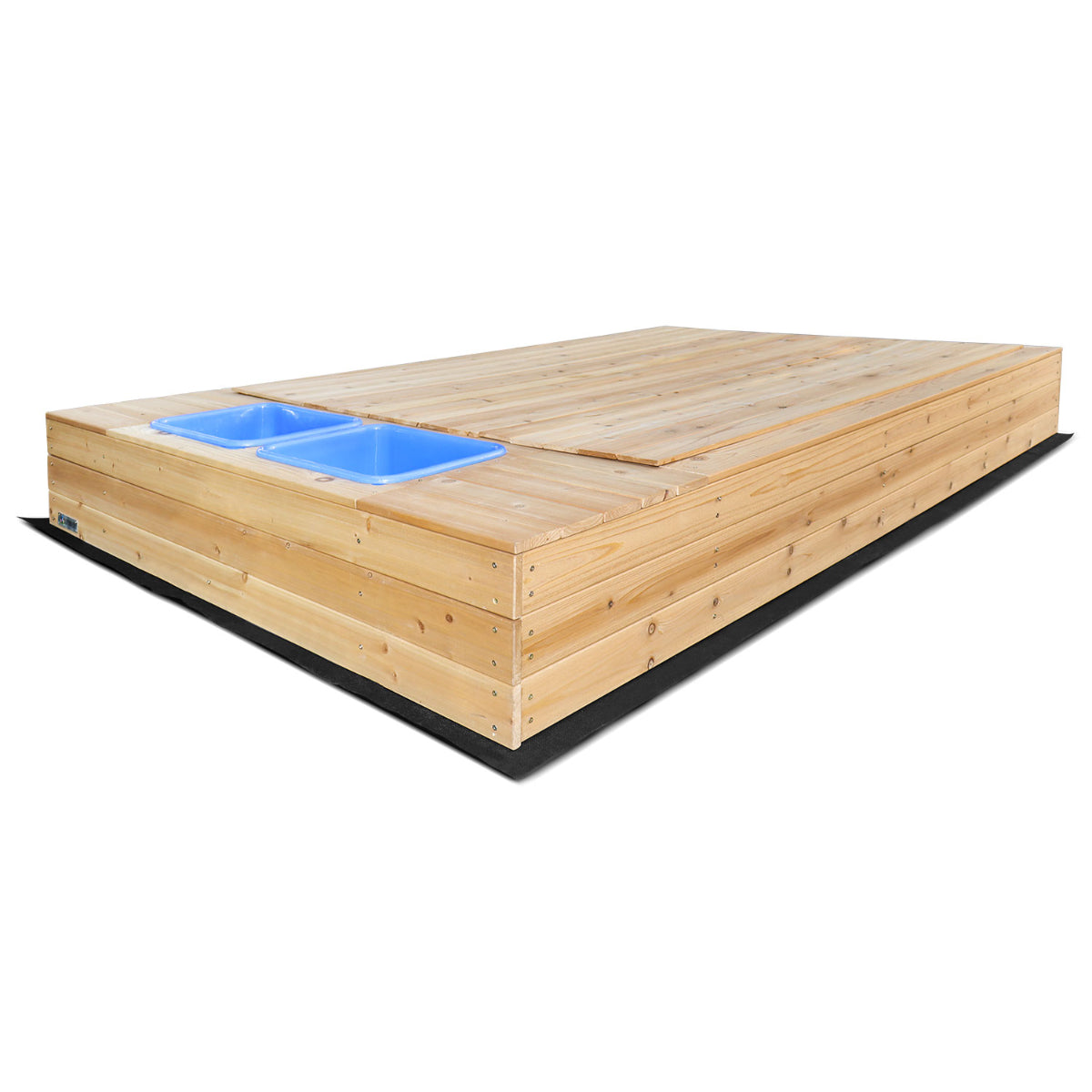 Lifespan Kids Mighty Sandpit with Wooden Cover Main image
