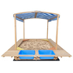 Lifespan Kids Playfort Sandpit with Canopy