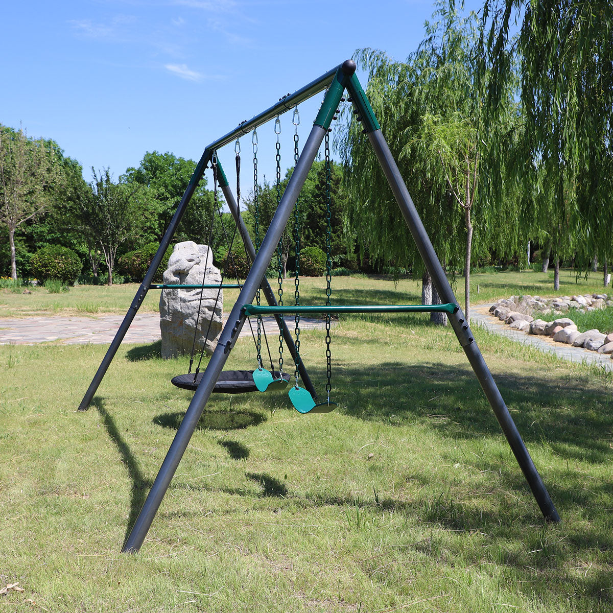 Lifespan Kids Titan Commercial Steel Swing Set Secondary image