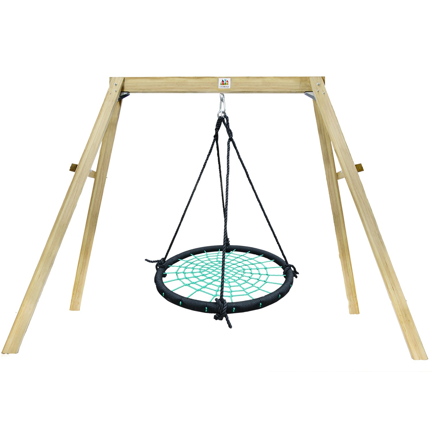 Lifespan Kids Oakley Swing Set with 1m Spidey Web Swing Main image