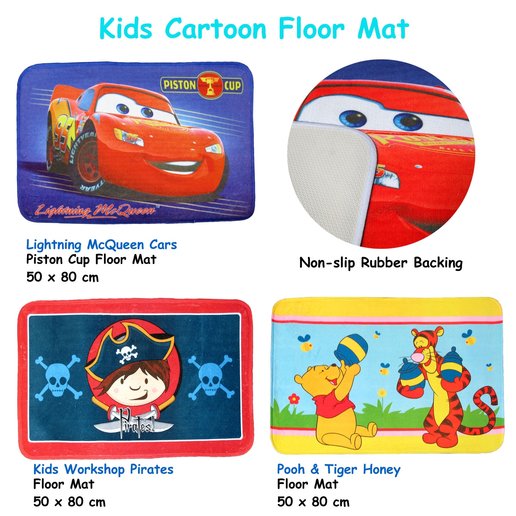 Kids Floor Mat Kids Workshop Pirate Secondary image