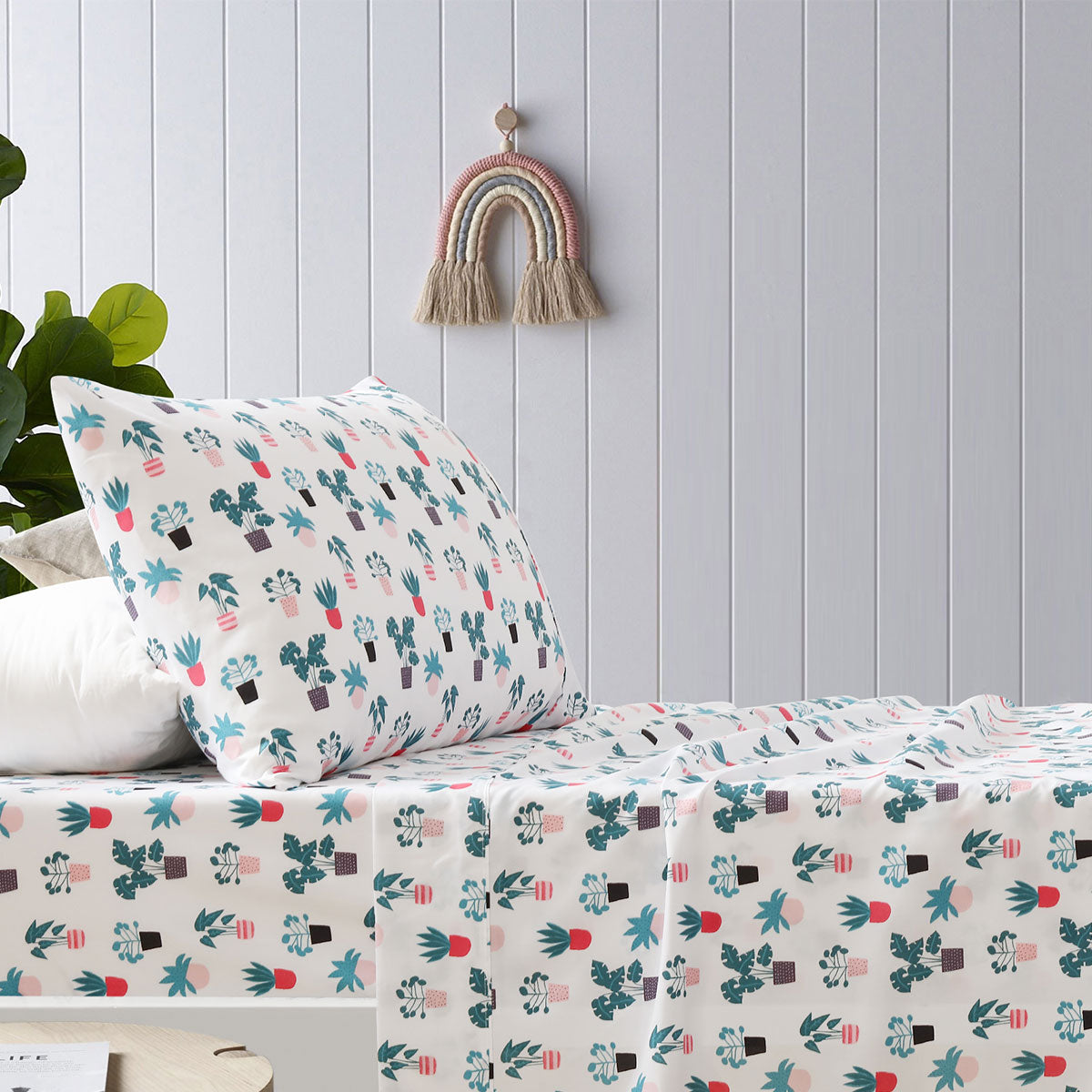 Happy Kids Plant Kids Printed Sheet Set Single Main image