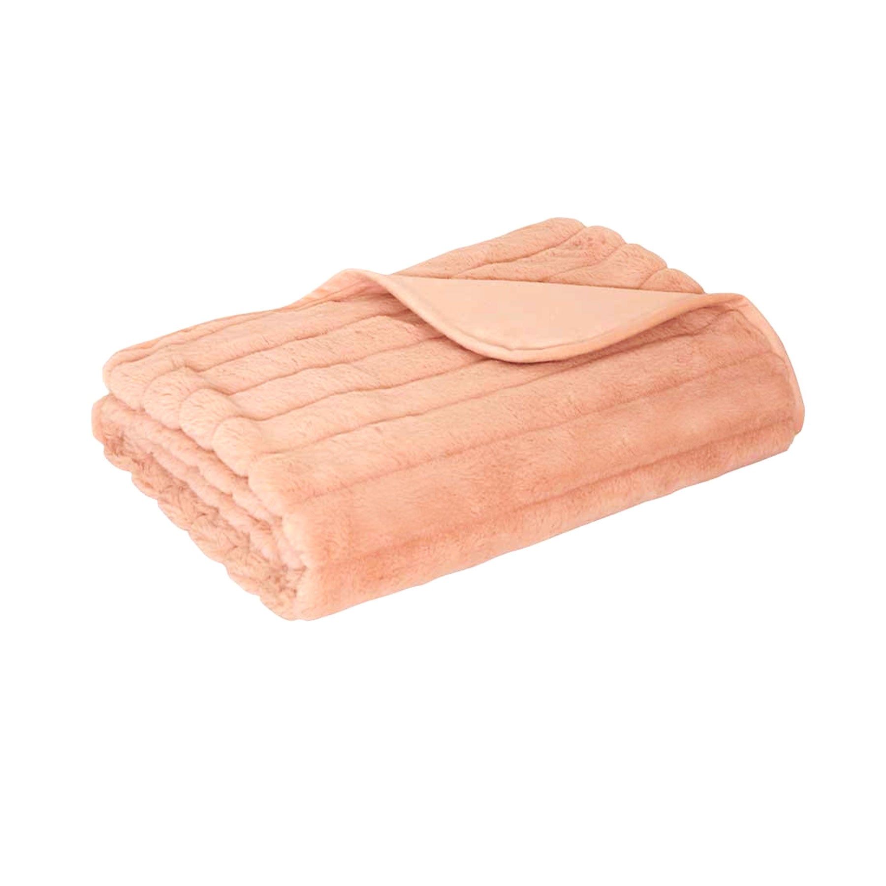 J.Elliot Home Baw Baw Plush Throw Blush Main image