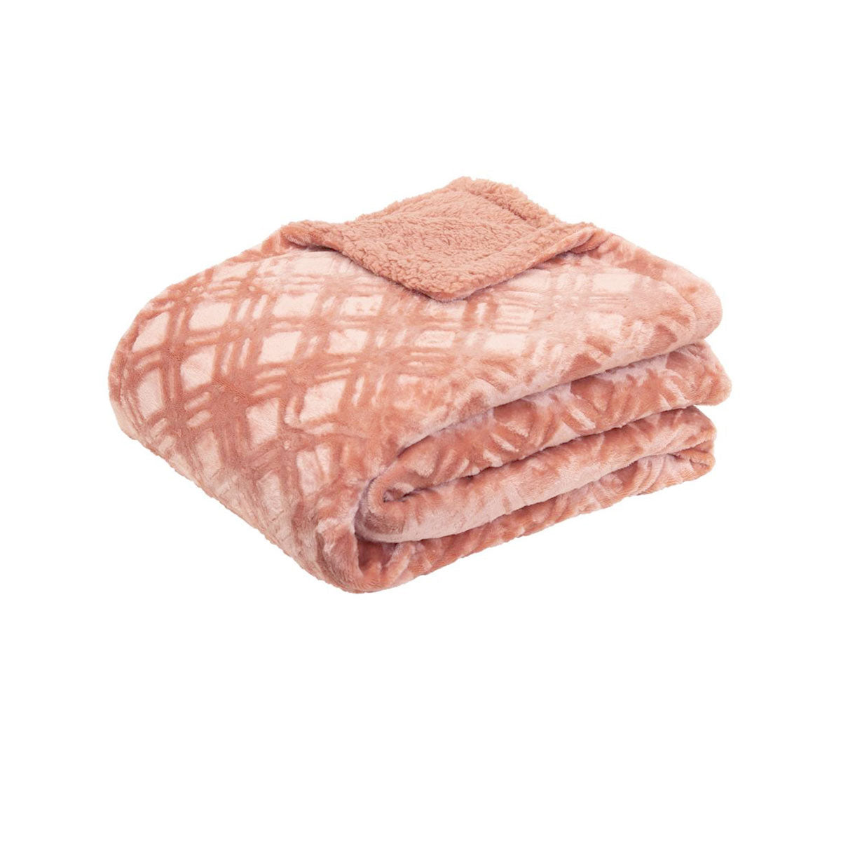 J.Elliot Home Vida Microplush Throw Clay Pink Main image