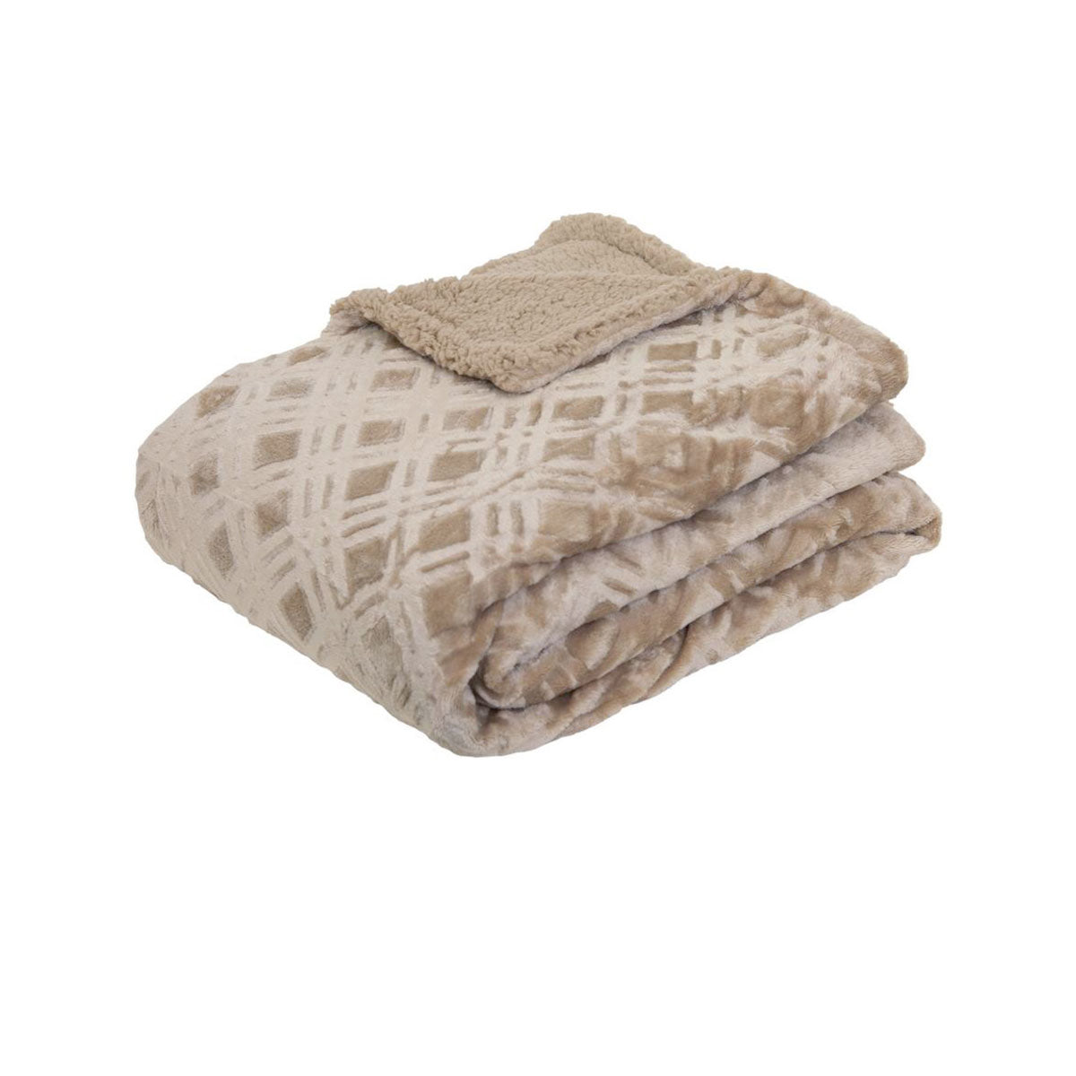 J.Elliot Home Vida Microplush Throw Sandstone Main image