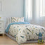 Jelly Bean Kids Rocket Boy Chambray Quilt Cover Set Single