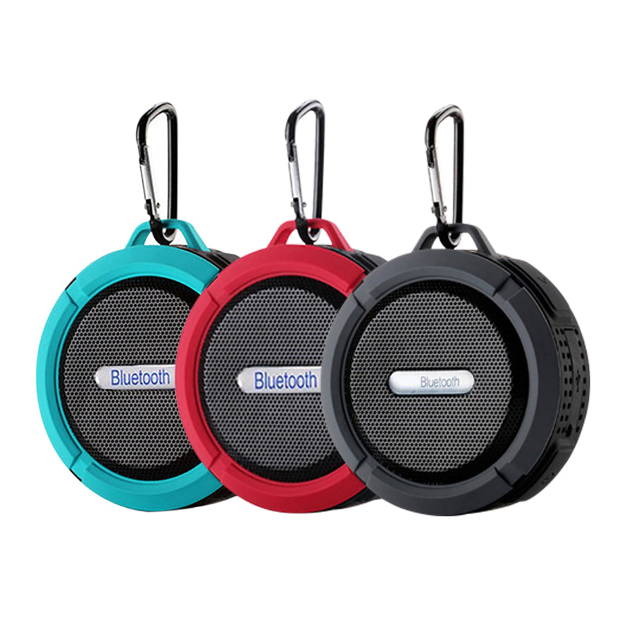 Portable Waterproof Wireless Mini Bluetooth Music Speaker (Blue) Secondary image