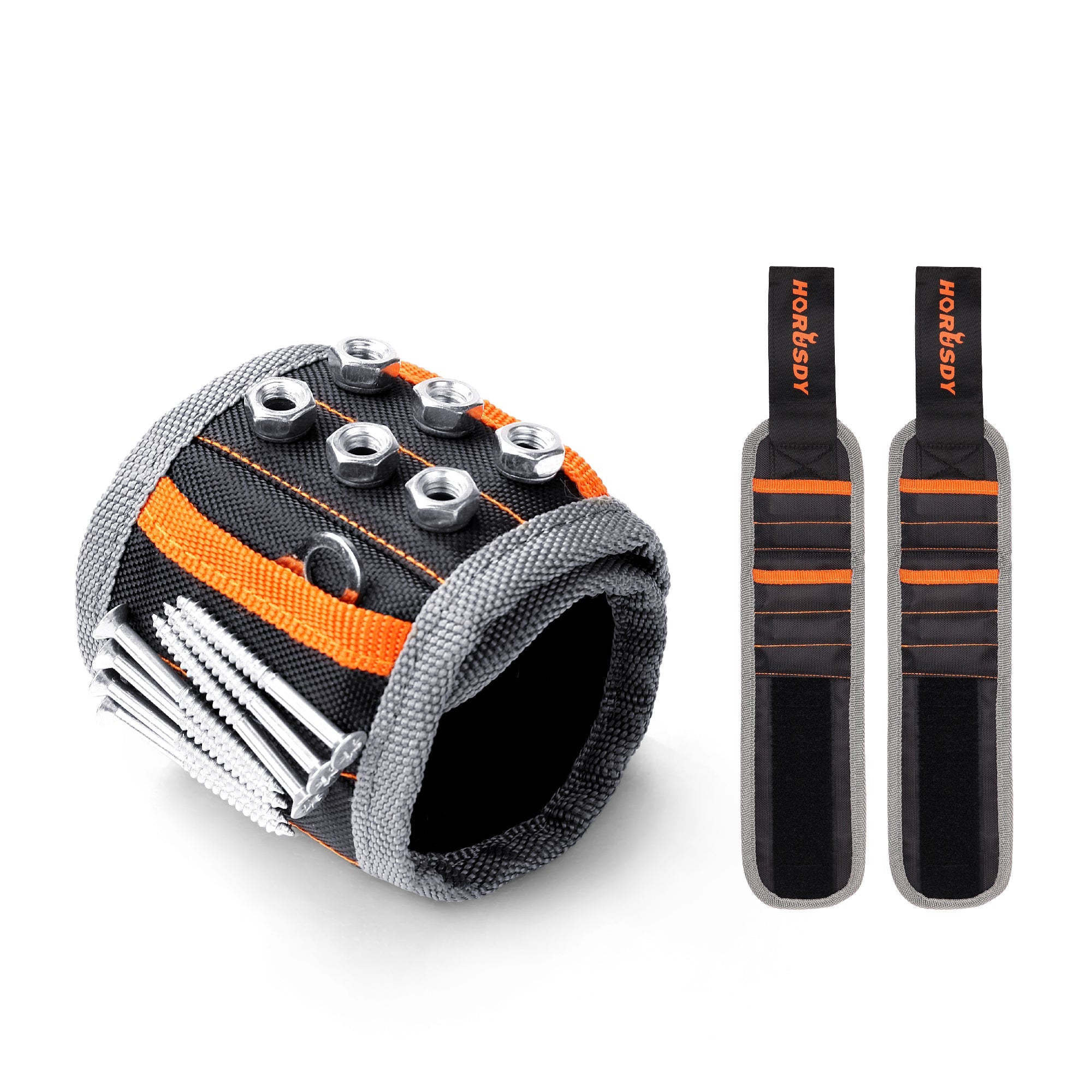 2x Strong Magnetic Wrist Band Magnet Strap Tool Holder Belt Screws Bolt Nut Nail Main image