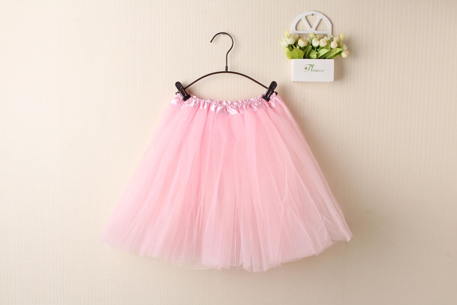 New Adults Tulle Tutu Skirt Dressup Party Costume Ballet Womens Girls Dance Wear, Light Pink, Adults Main image
