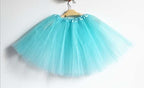 New Kids Tutu Skirt Baby Princess Dressup Party Girls Costume Ballet Dance Wear, Aqua, Kids