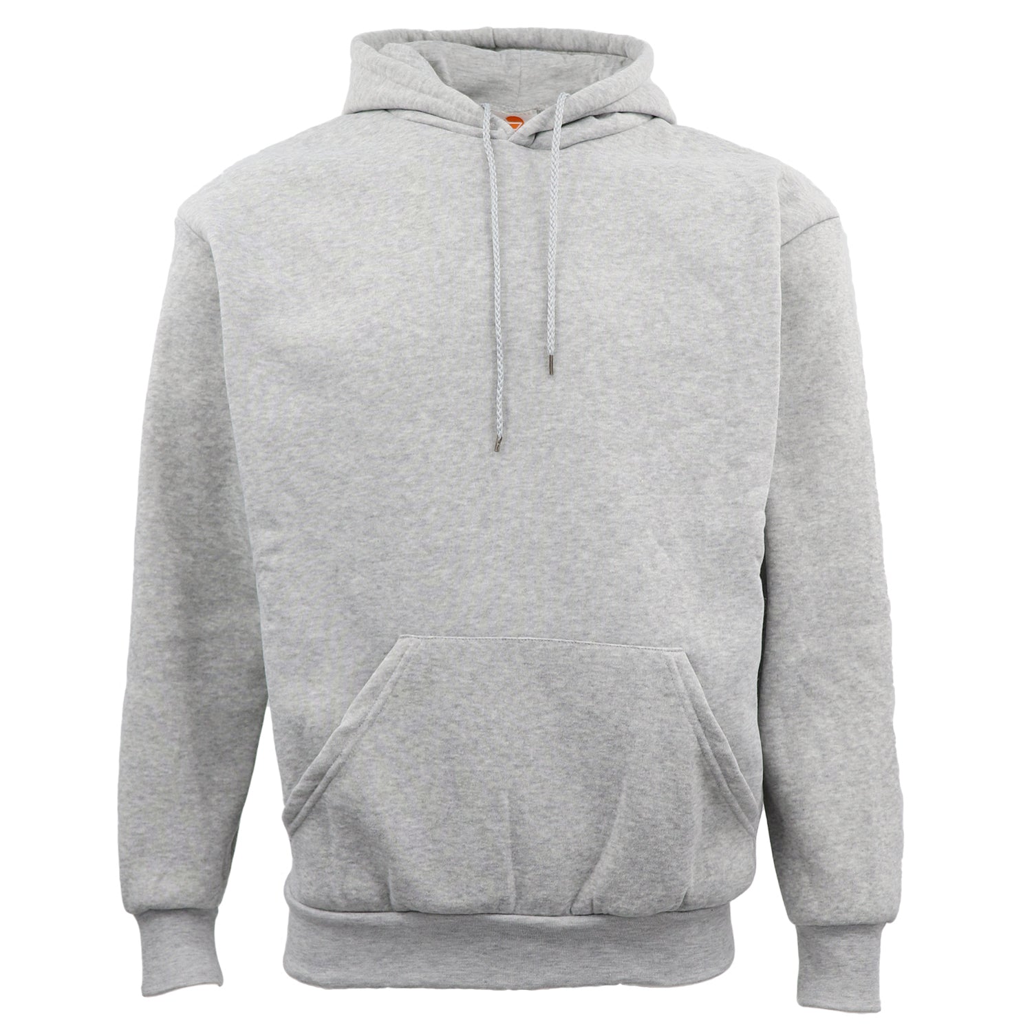 Adult Unisex Men's Basic Plain Hoodie Pullover Sweater Sweatshirt Jumper XS-8XL, Light Grey, XS Main image