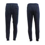 Mens Unisex Fleece Lined Sweat Track Pants Suit Casual Trackies Slim Cuff XS-6XL, Dark Grey, S